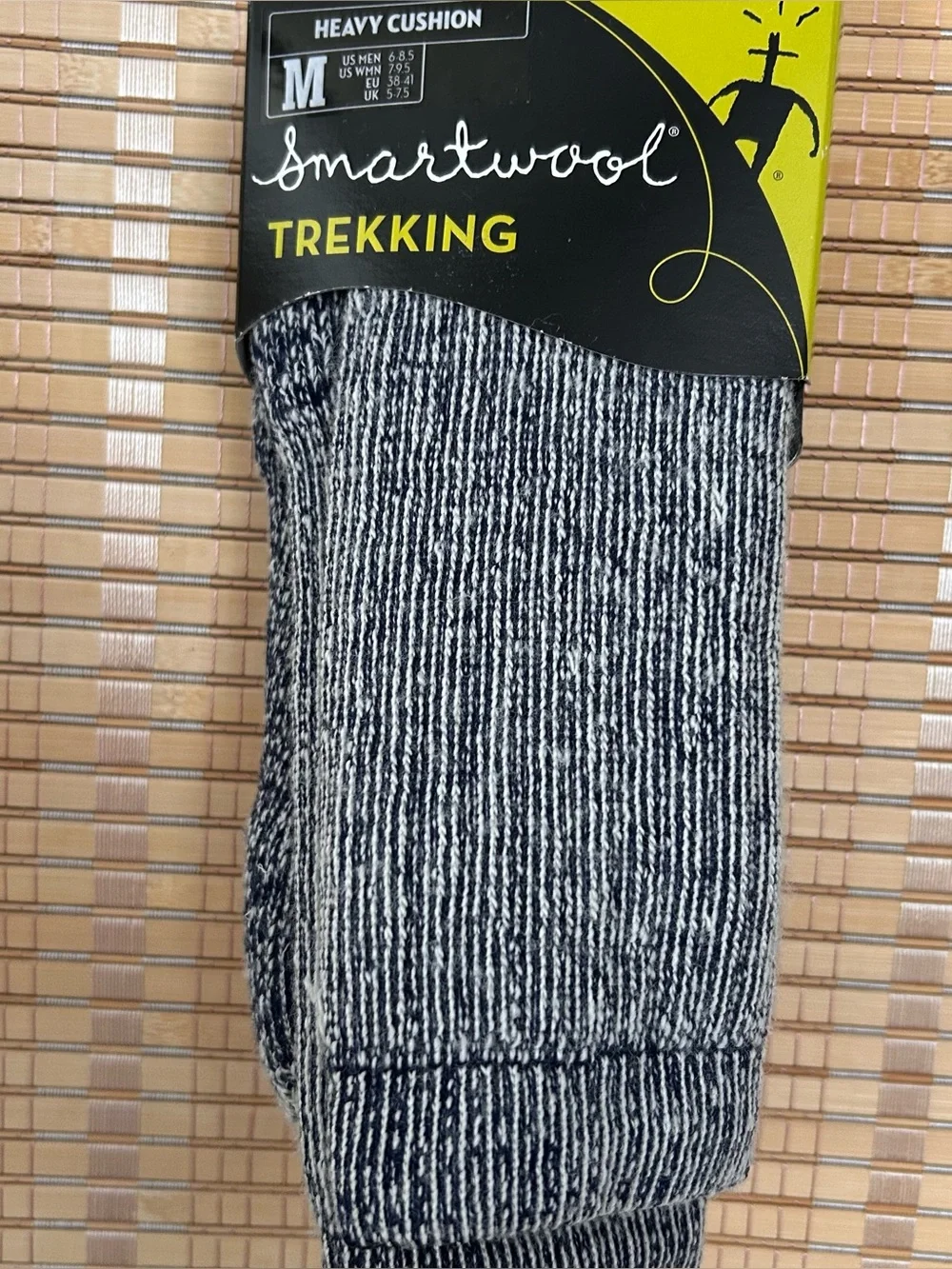 Smartwool Hiking Socks Mens Medium Heavy Cushion Crew Merino Wool NWT